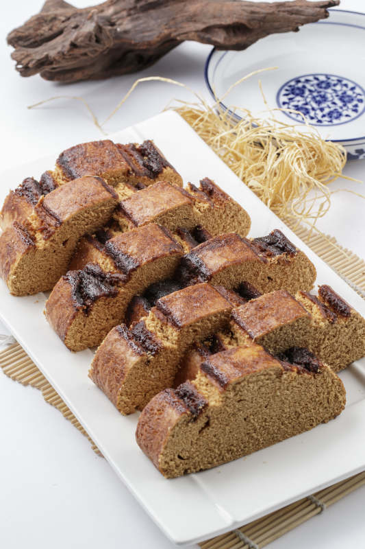 红糖红枣糕图片