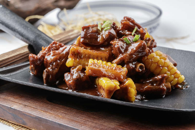 玉米烧小排图片