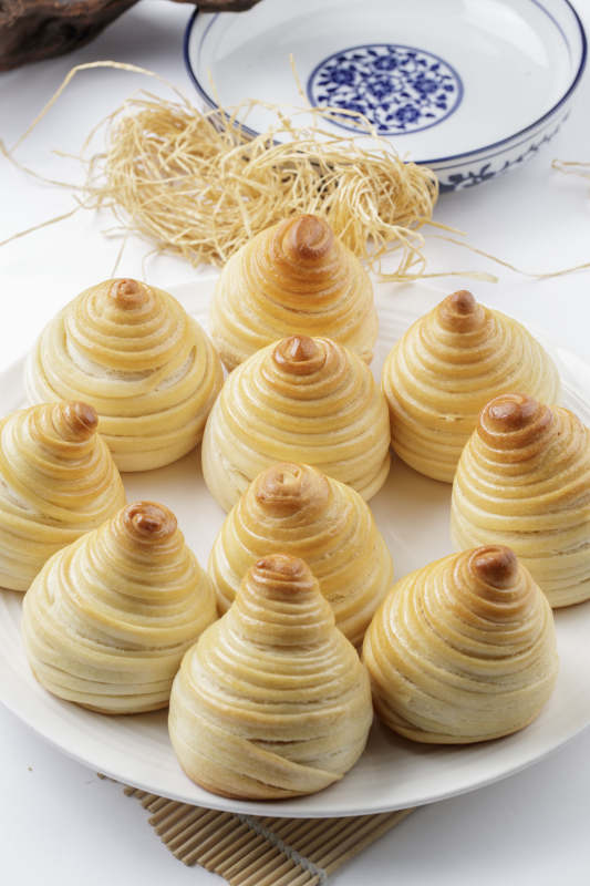 烤螺丝转馍图片