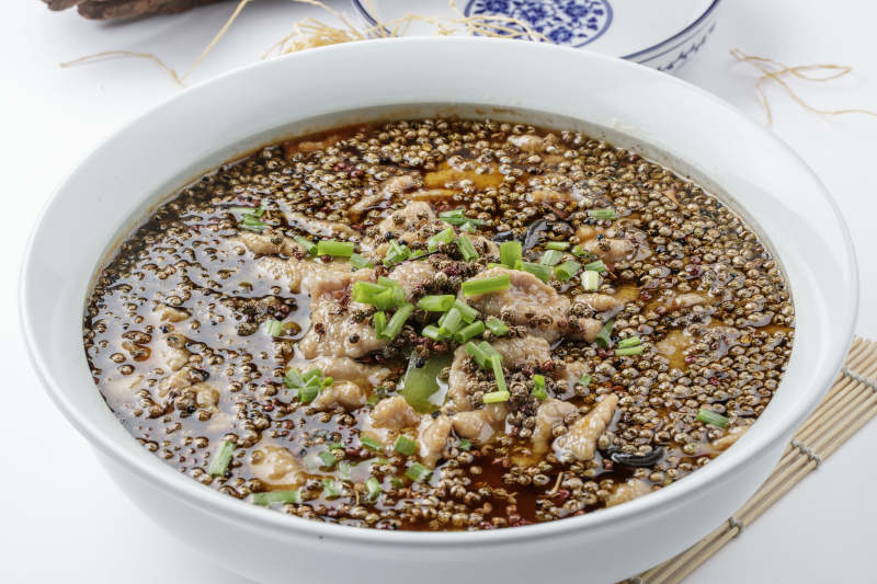 椒麻水煮肉图片