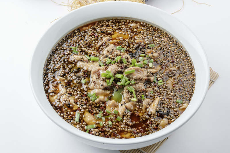 椒麻水煮肉图片