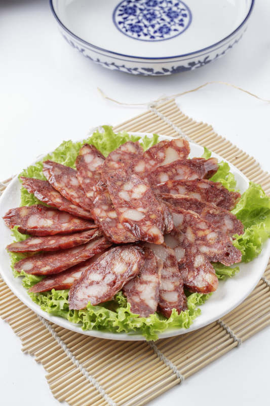 风干川味腊肠图片