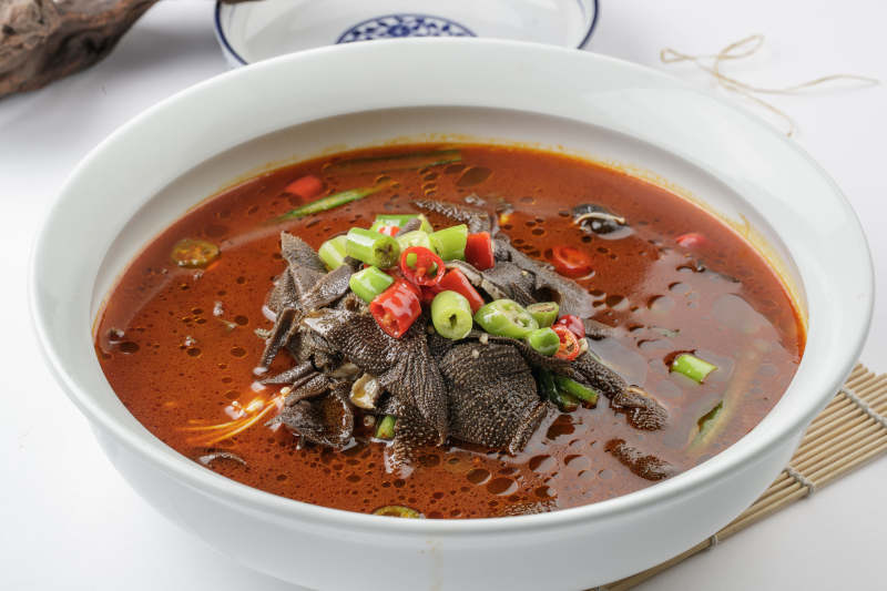 红油水煮毛肚图片