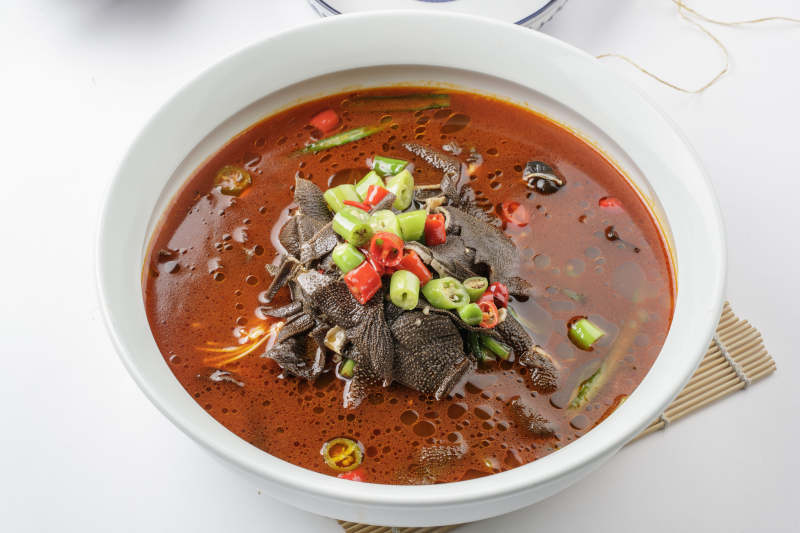 红油水煮毛肚图片