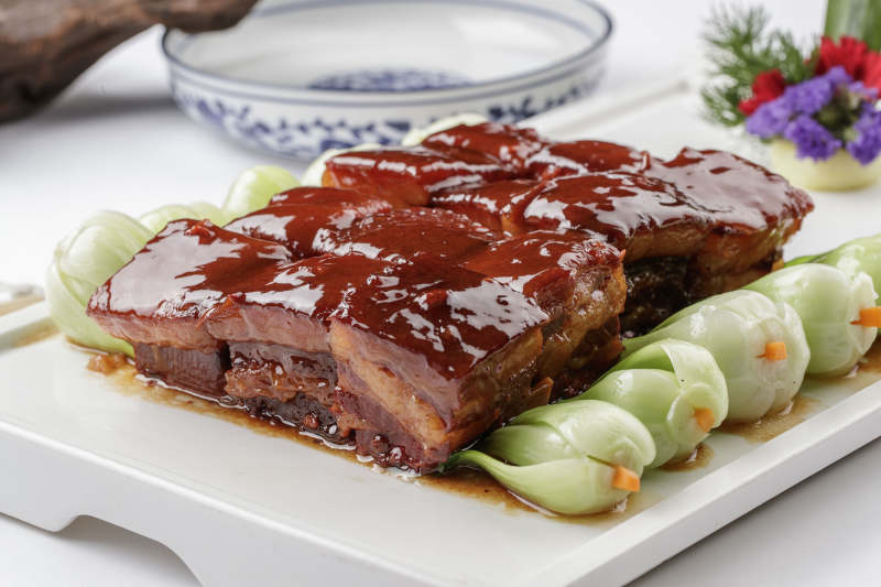 传统东坡肉红烧肉图片