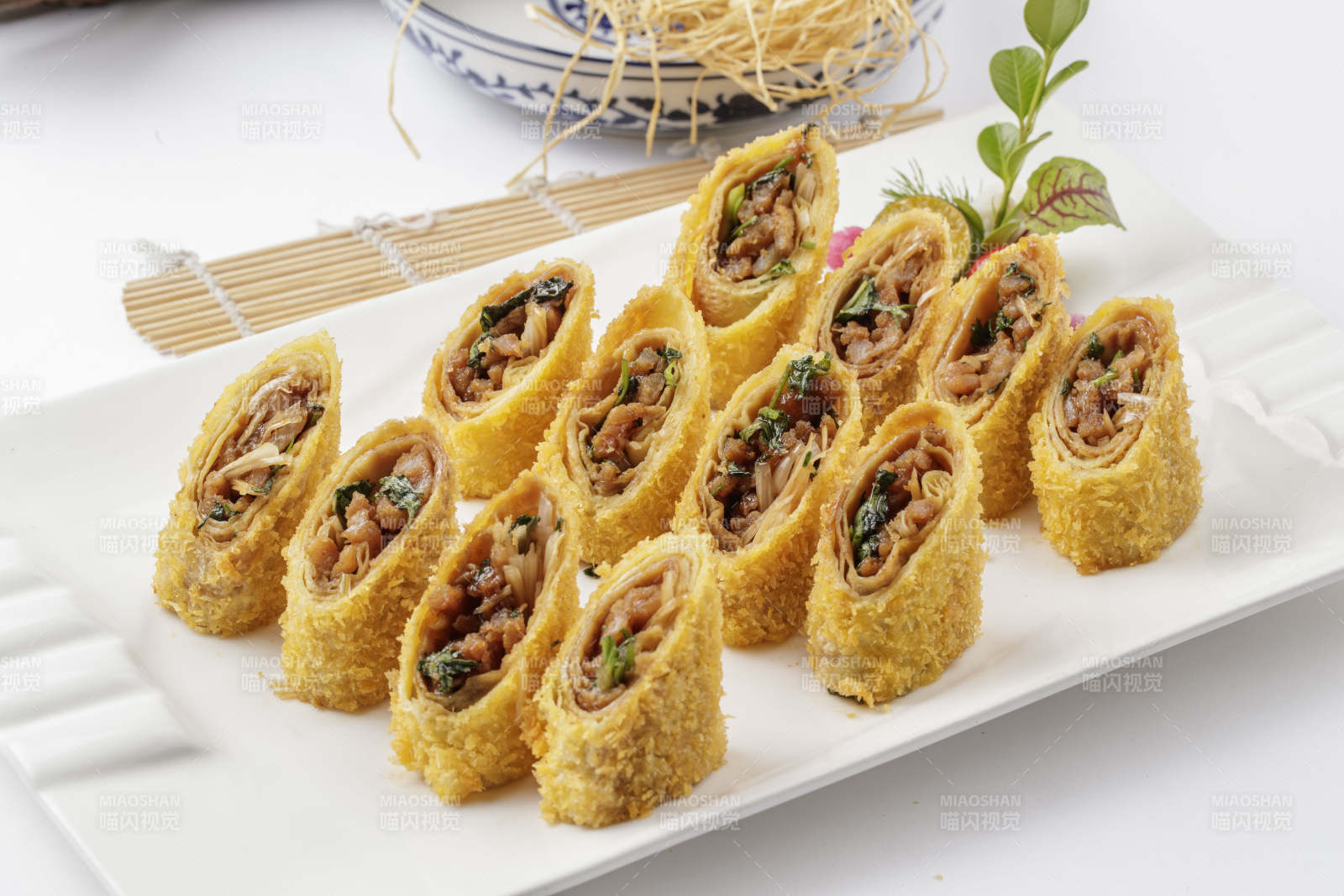 油炸填馅马板肠图片