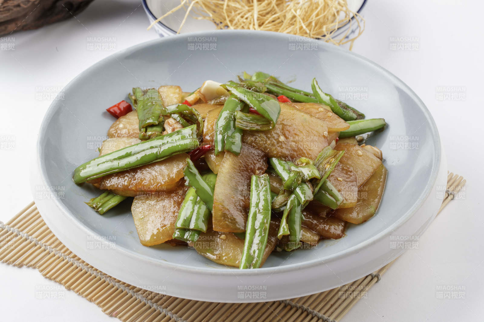 杭椒小炒土豆片图片