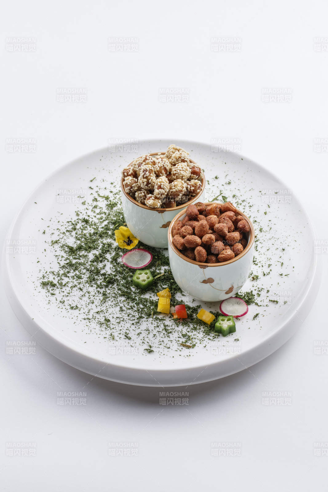 双味花生拼图片