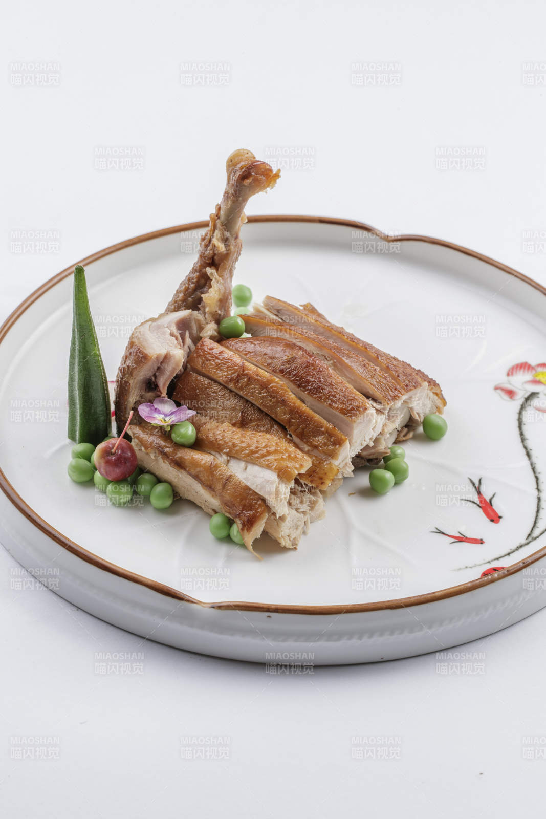 中餐美食熏酱烧鸡图片