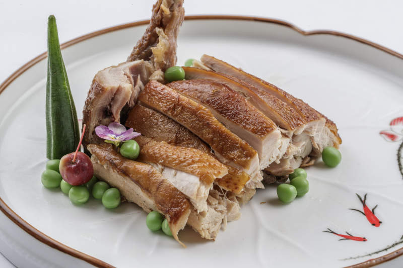 中餐美食熏酱烧鸡图片