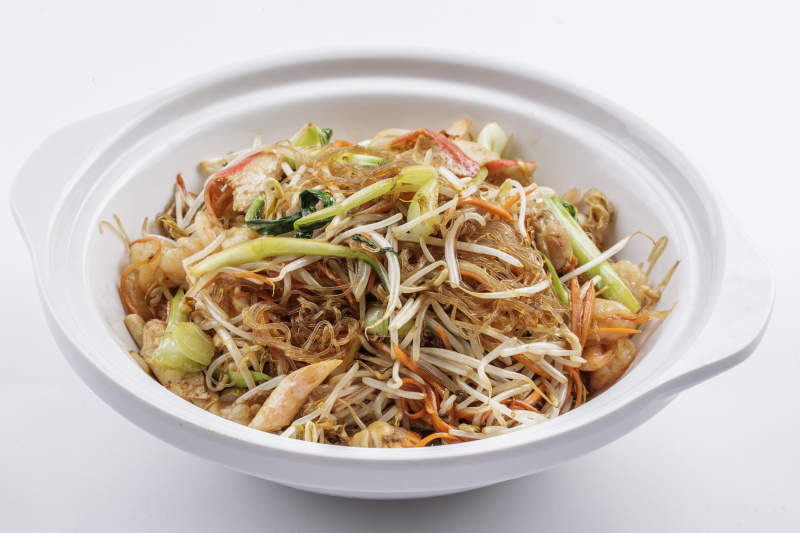 砂锅虾仁粉丝煲图片