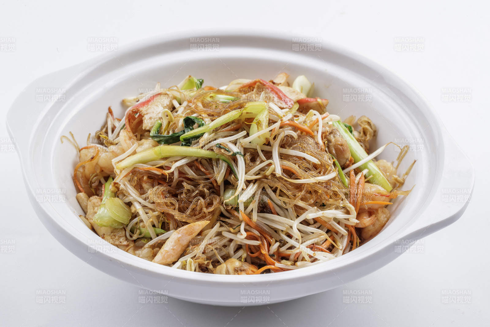 砂锅虾仁粉丝煲图片