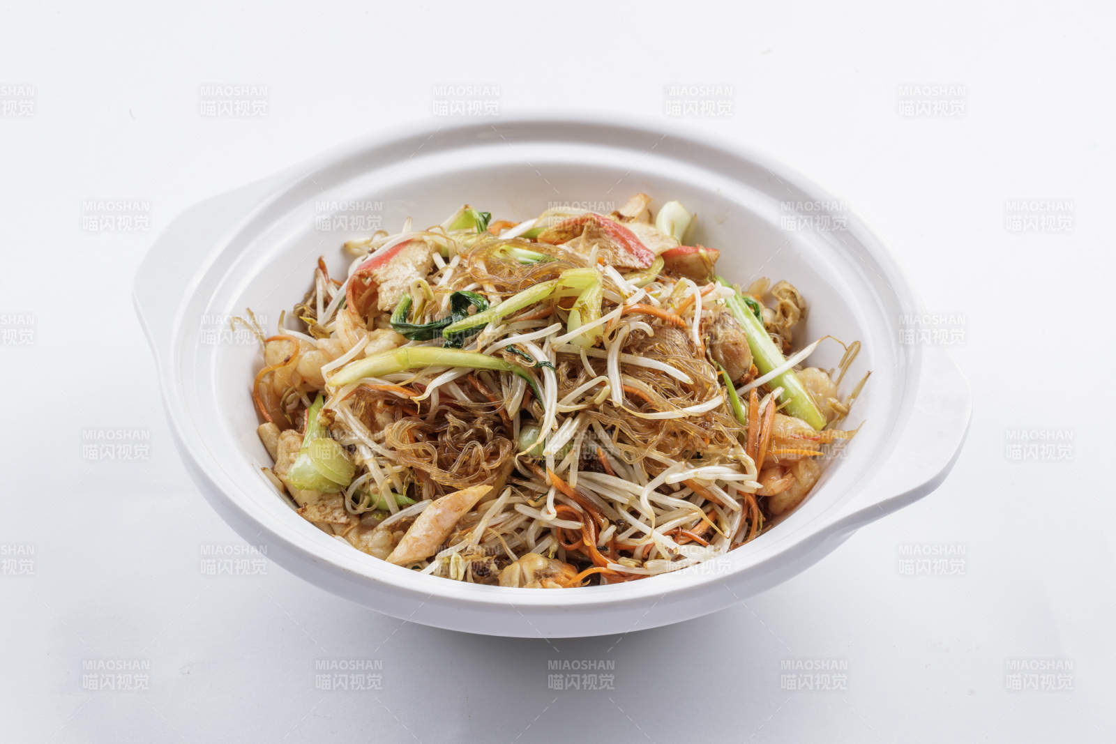 砂锅虾仁粉丝煲图片