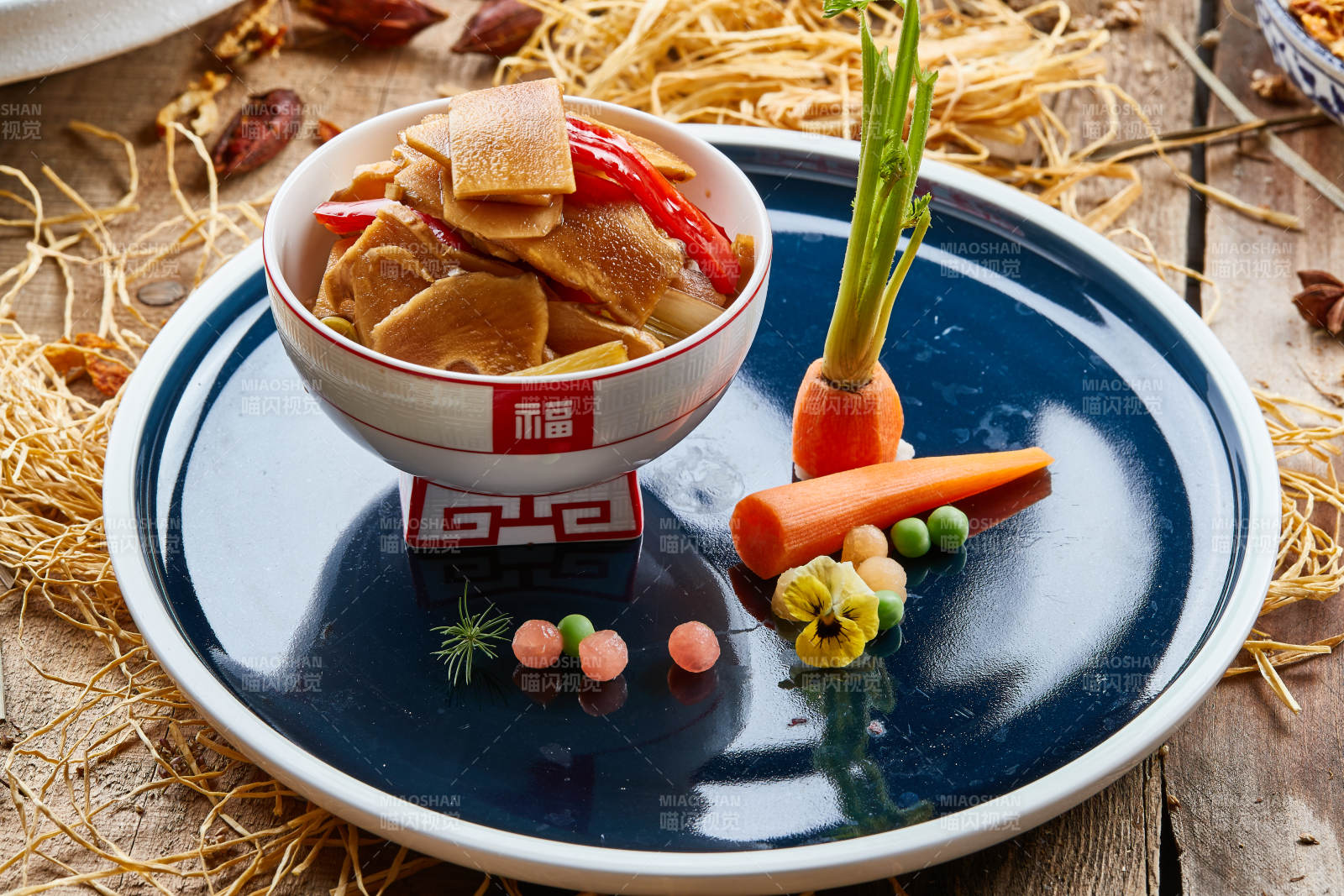 爽口香辣腌萝卜皮图片