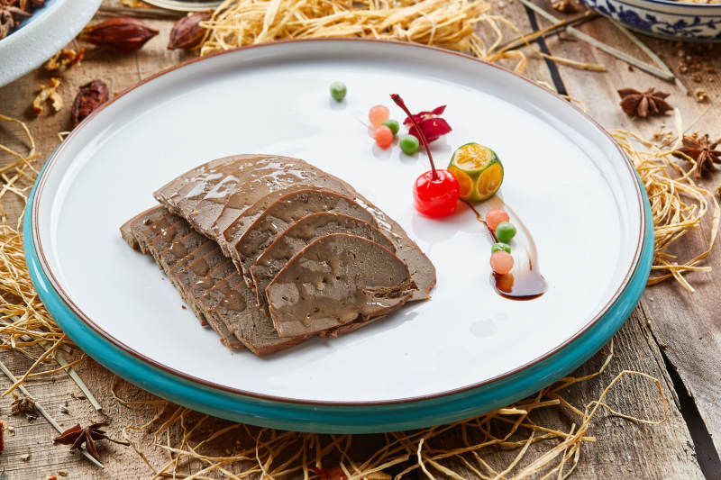 名目卤猪肝图片