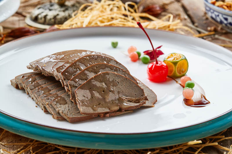 名目卤猪肝图片