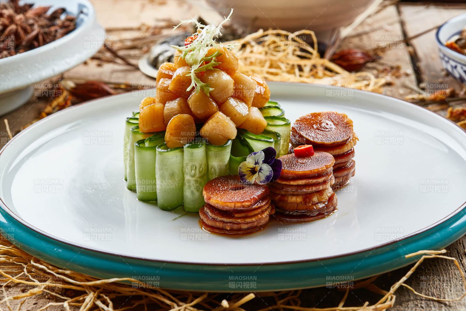 川香腌糖蒜图片