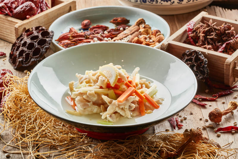 美味柠檬泡椒凤爪图片