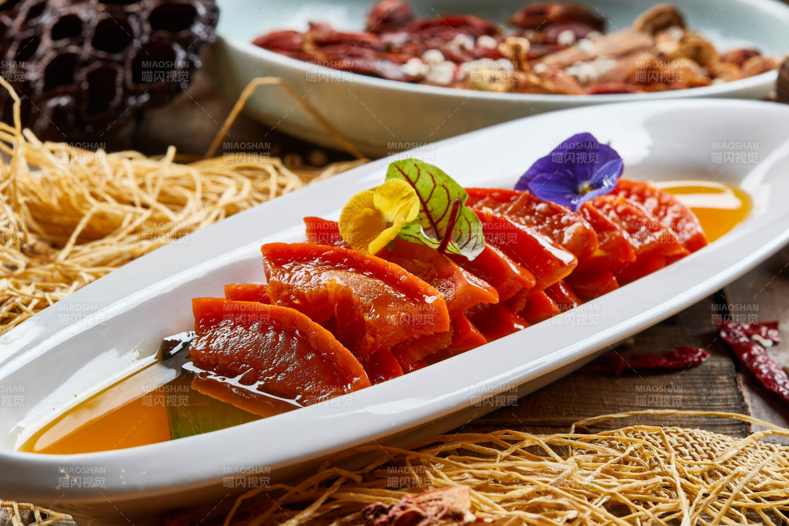 蜜汁南瓜仿肉条图片