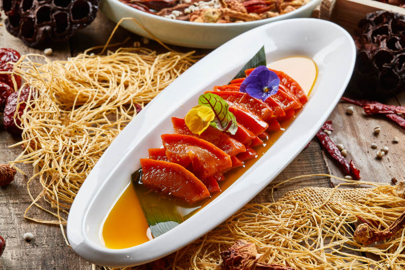 蜜汁南瓜仿肉条图片