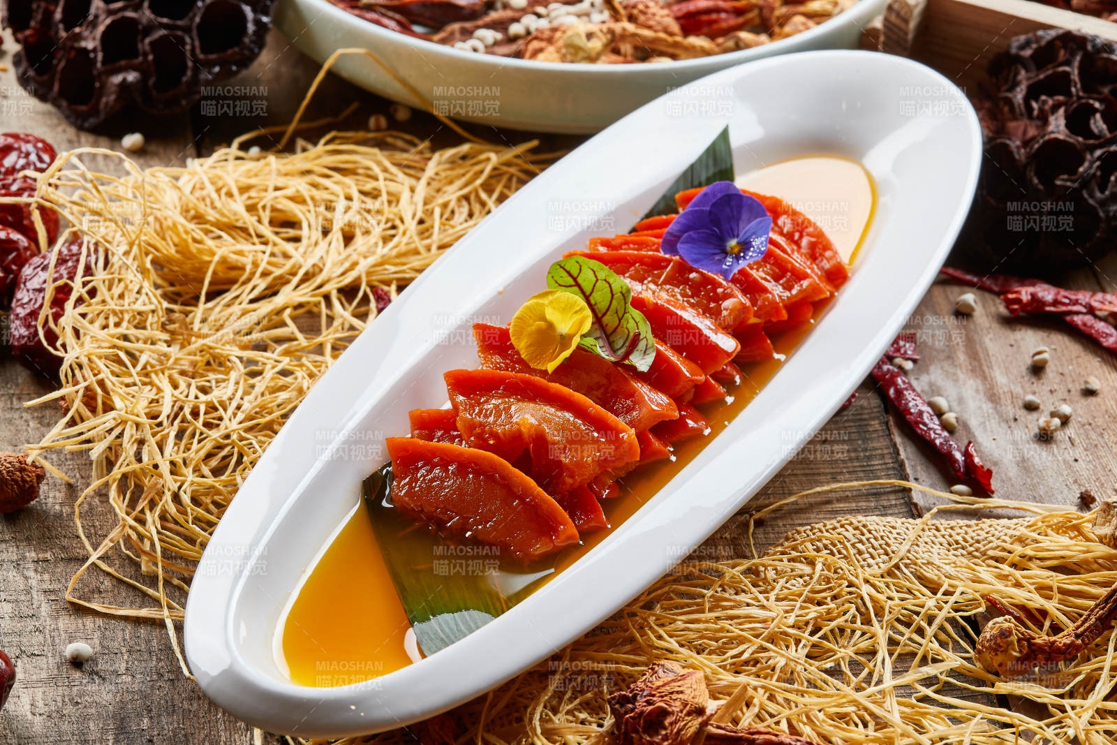 蜜汁南瓜仿肉条图片