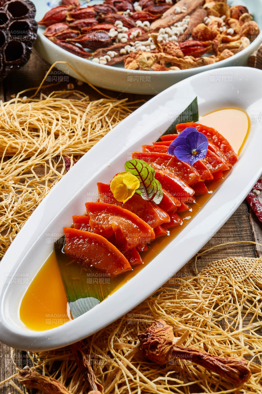 蜜汁南瓜仿肉条图片