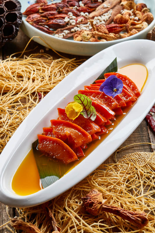 蜜汁南瓜仿肉条图片