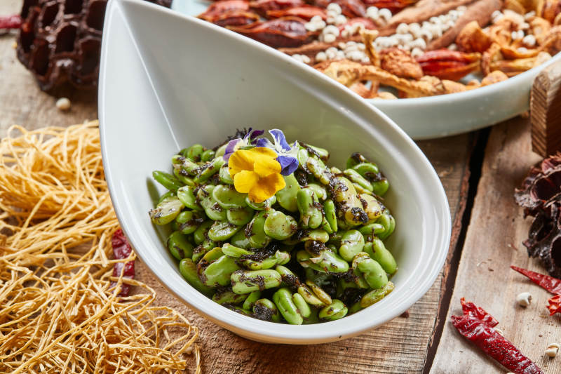 海苔青蚕豆芸豆大豆瓣图片