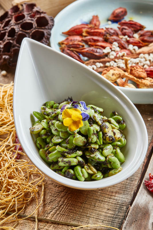 海苔青蚕豆芸豆大豆瓣图片