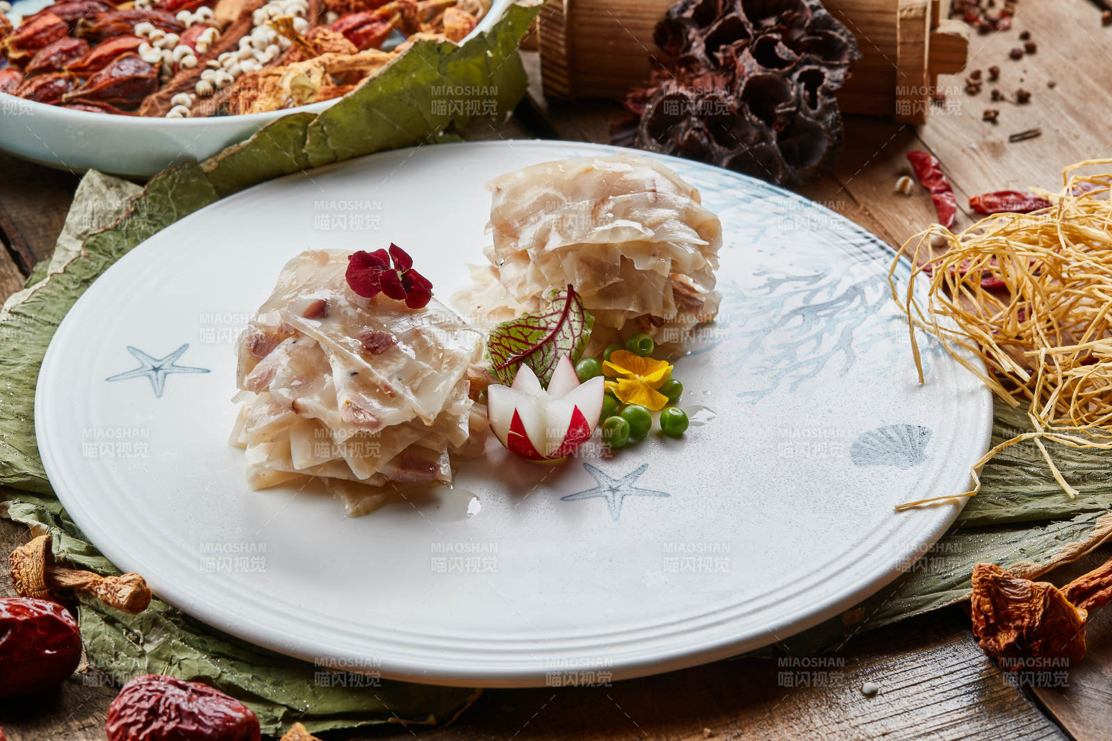 美味猪皮冻图片