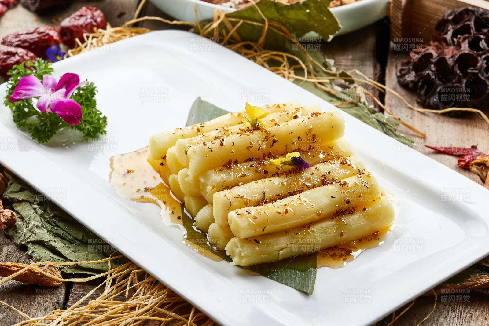 蜂蜜桂花长山药图片