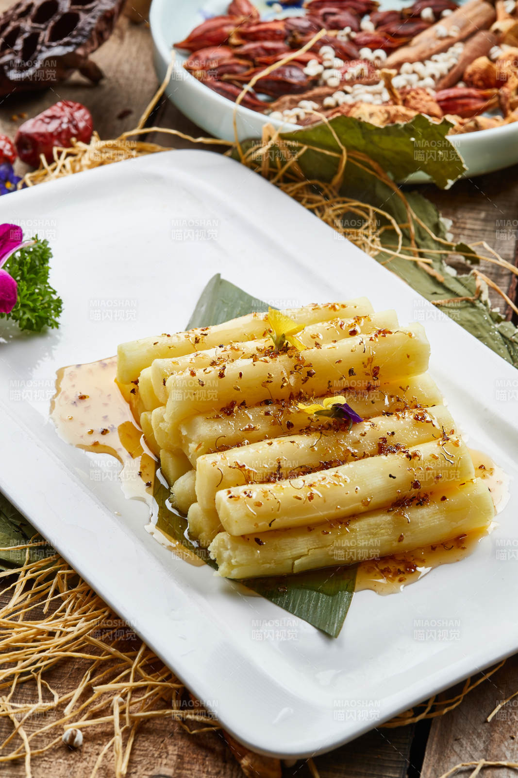 蜂蜜桂花长山药图片