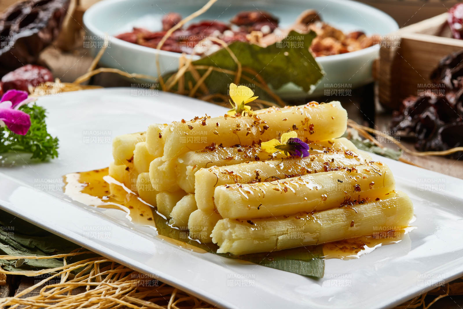 蜂蜜桂花长山药图片