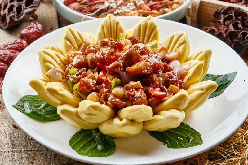 花开富贵小炒肉图片