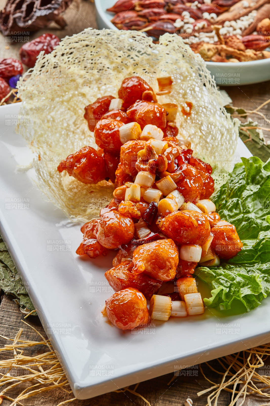 宫保墨鱼丸图片