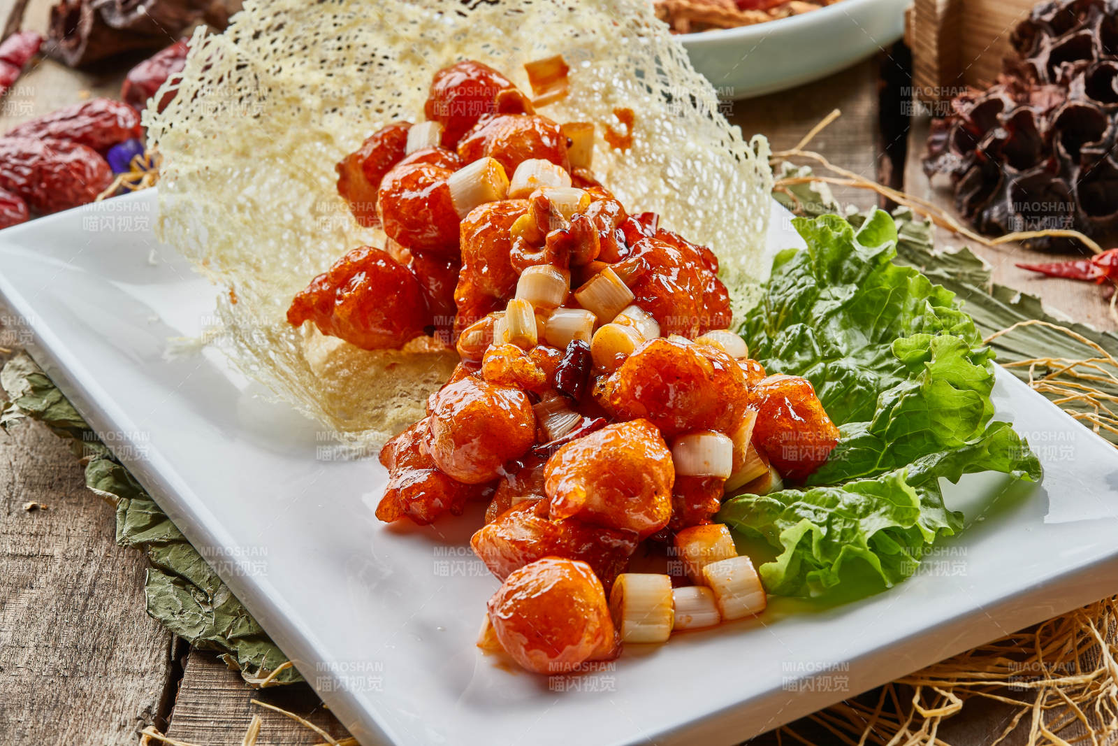 宫保墨鱼丸图片