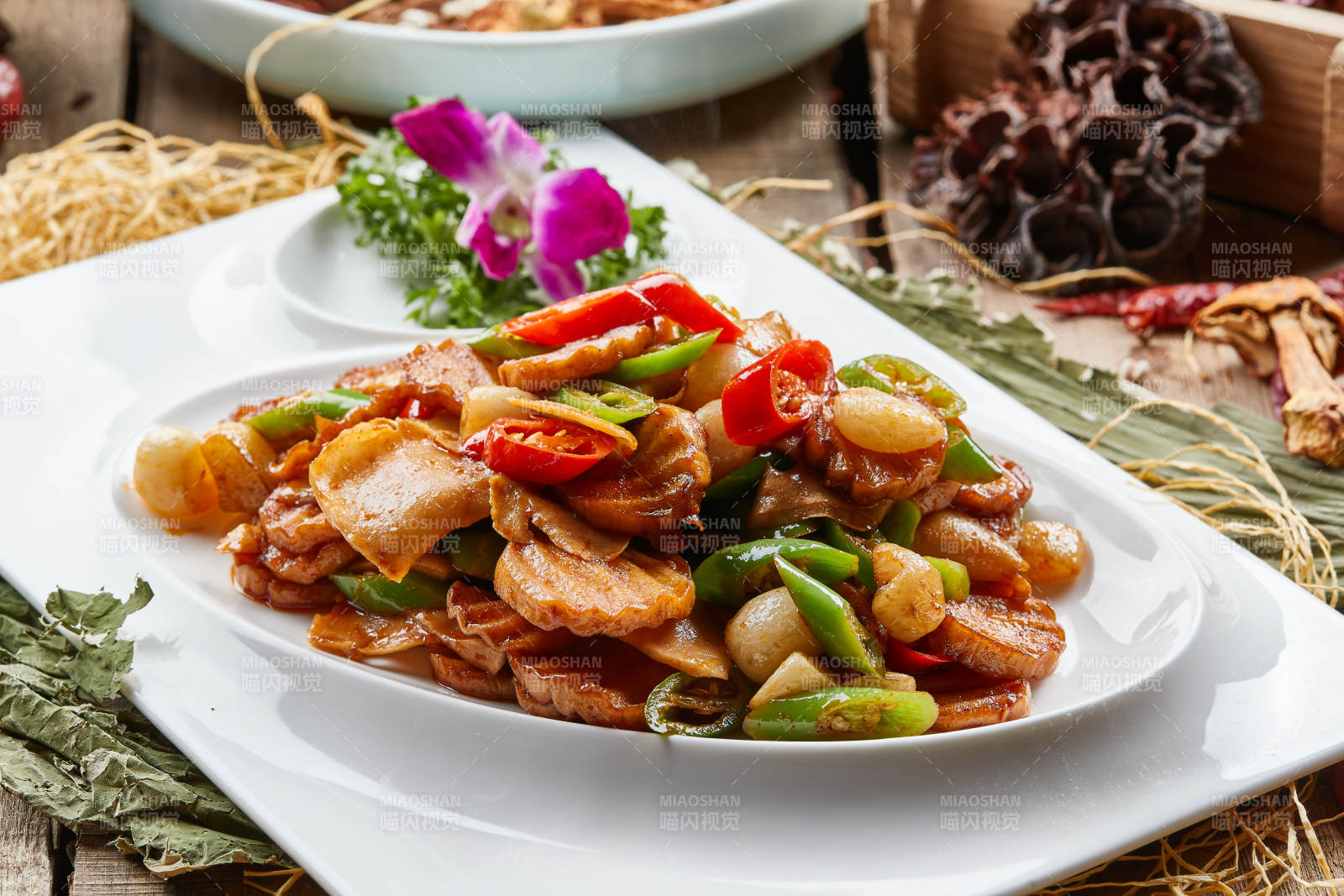 杏鲍菇米椒长山药图片