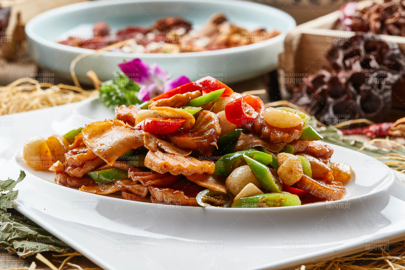 杏鲍菇米椒长山药图片