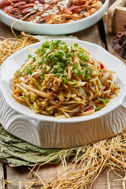 清炒葫芦条图片