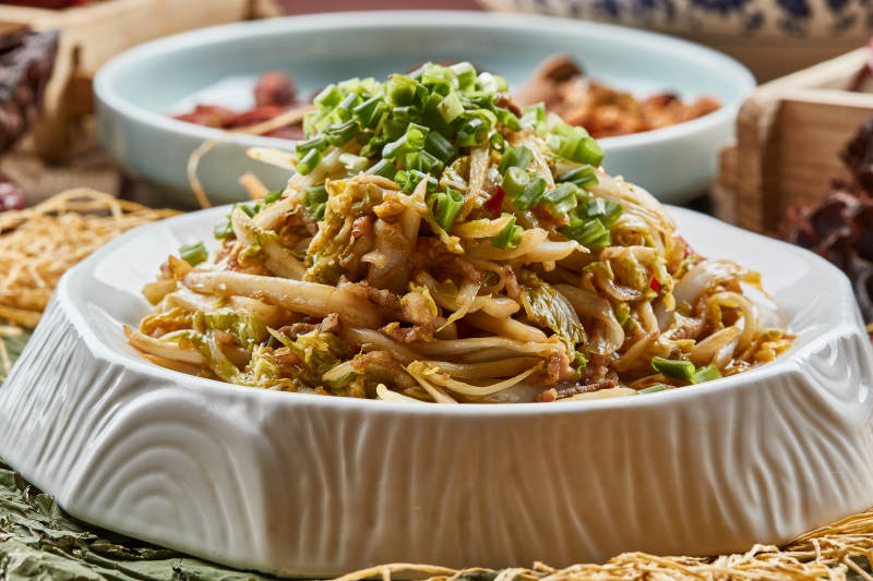 清炒葫芦条图片