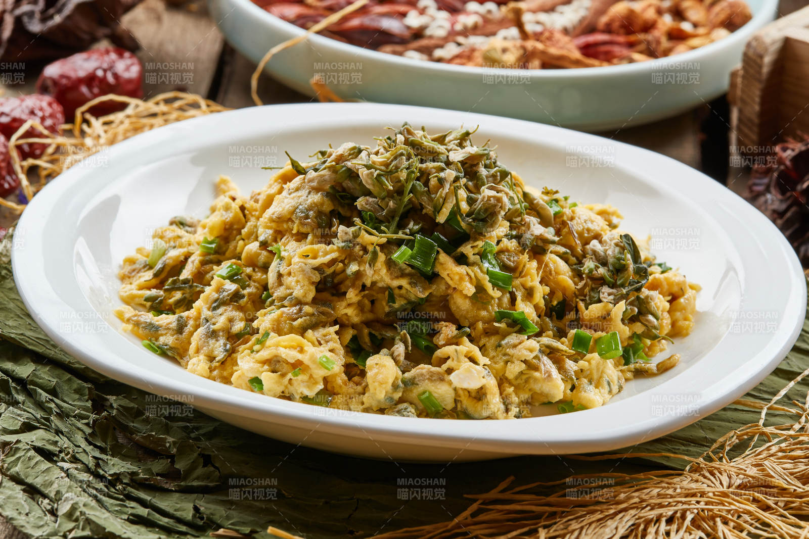 梅干菜炒鸡蛋图片