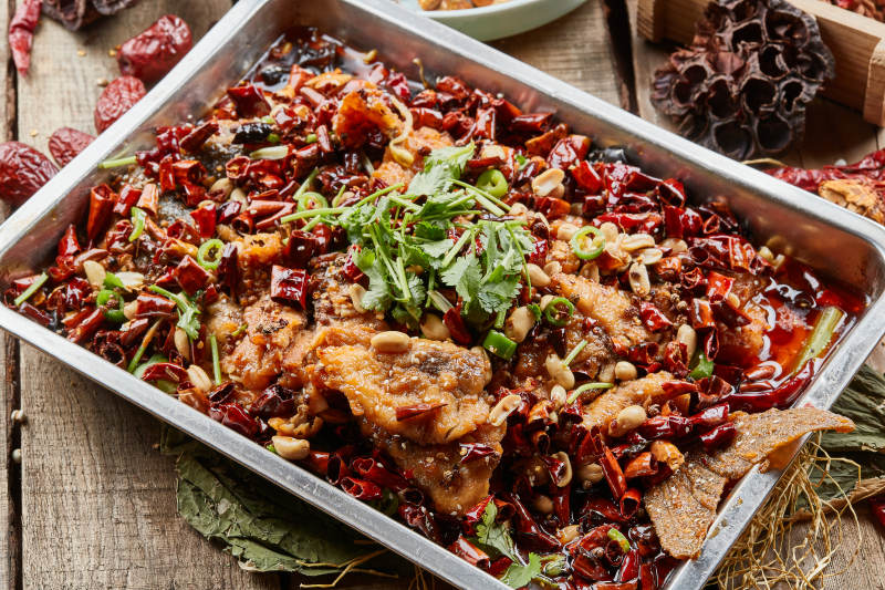 风味万州烤鱼图片