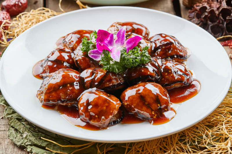 浇汁飘香茄盒图片