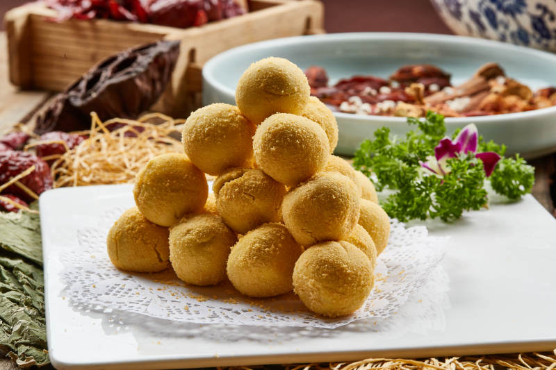 杂粮小汤圆图片