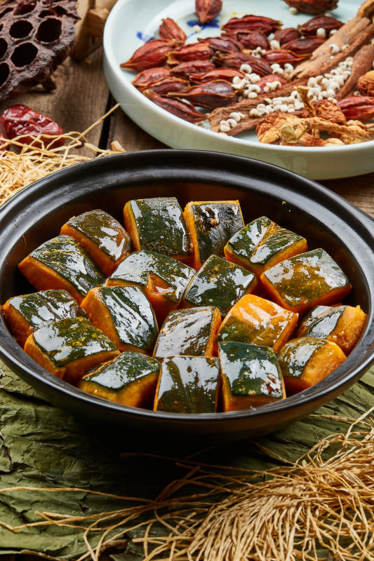 砂锅蜜汁金瓜图片