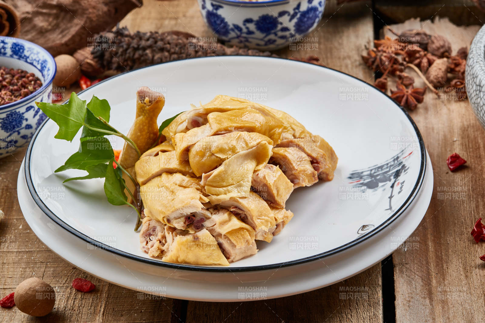 风味白切鸡图片