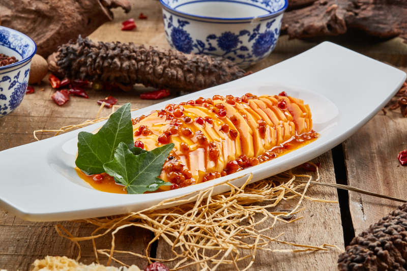 沙棘酱雪梨图片