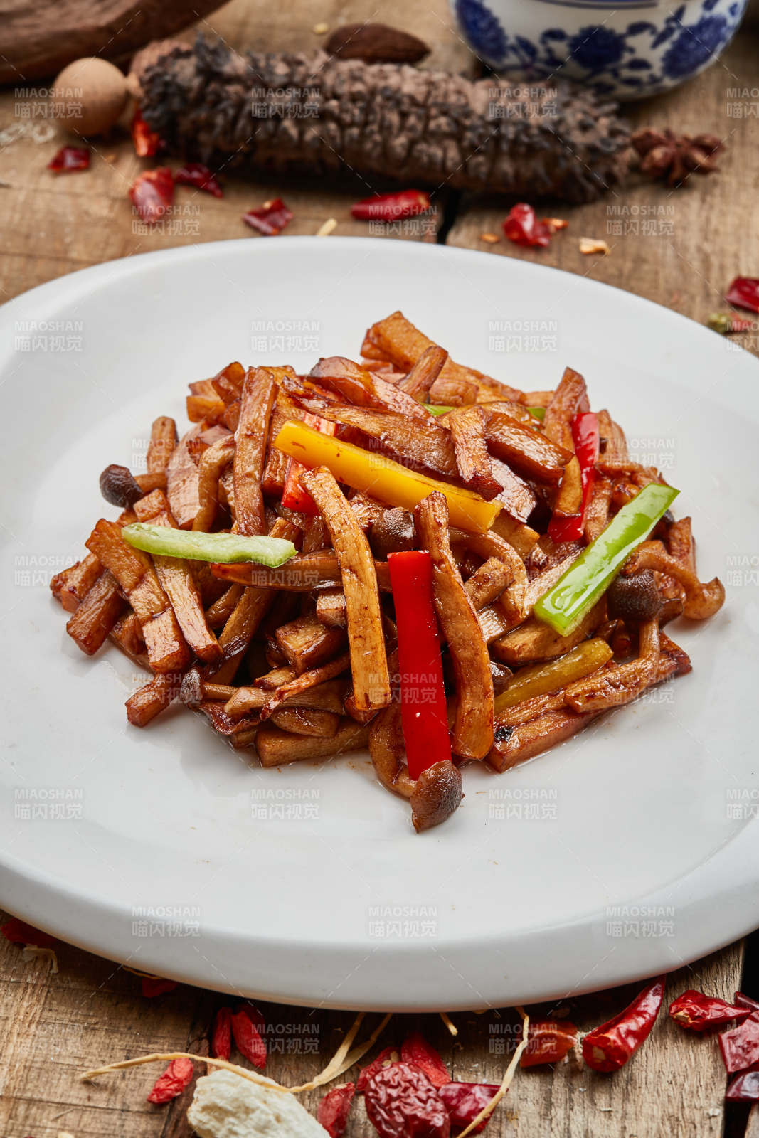 XO酱杏鲍菇图片