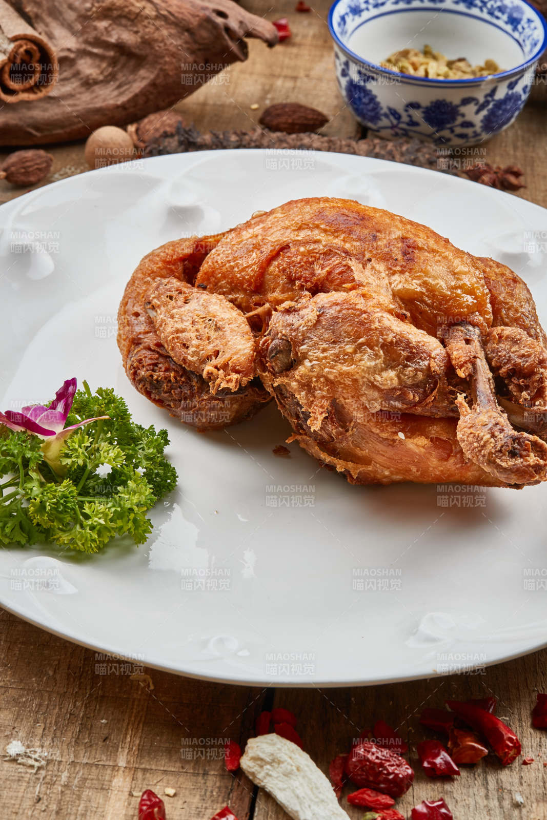 风味香酥炸鸡图片