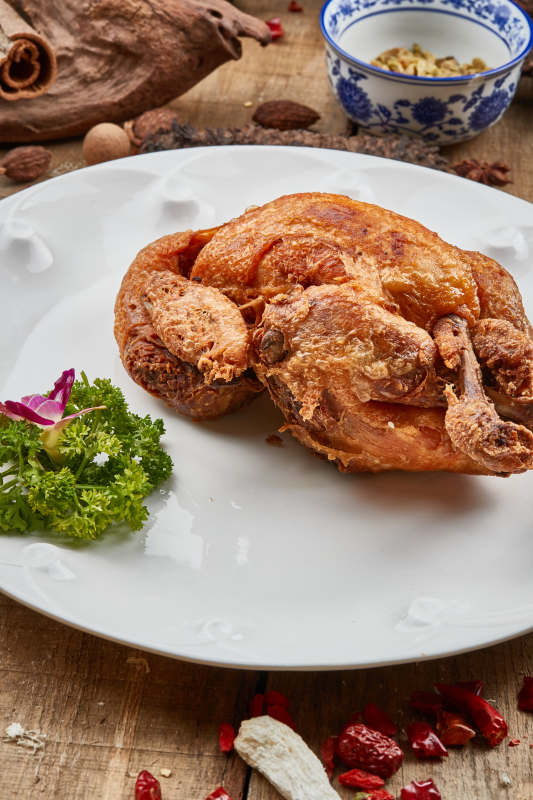 风味香酥炸鸡图片